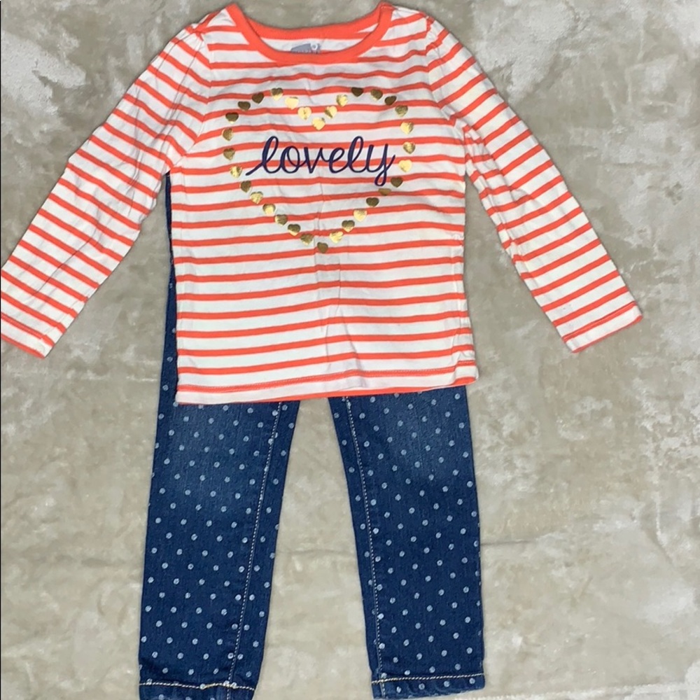 Long sleeve T-shirt & Pants set